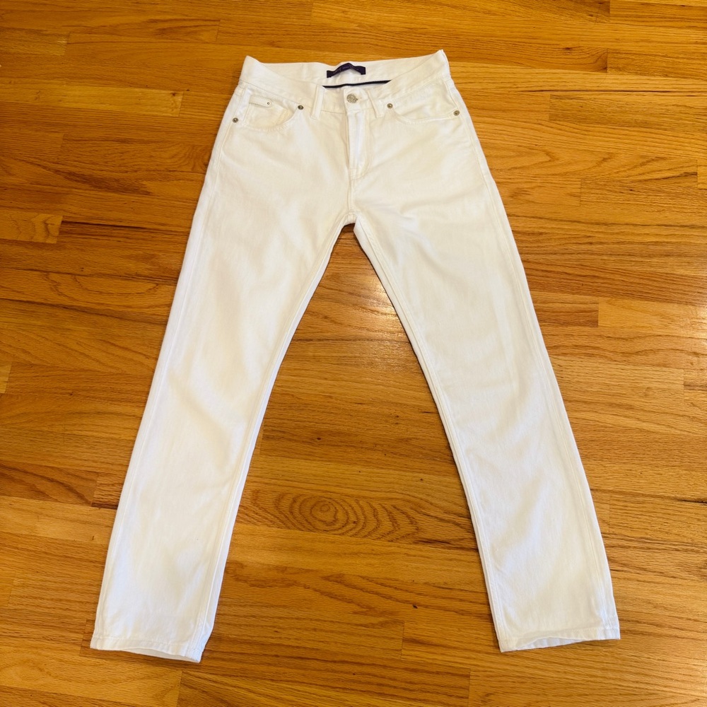 Ralph Lauren collection white jeans